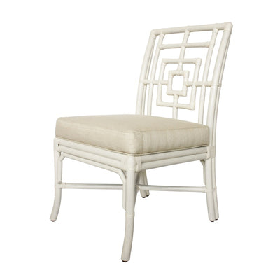 product image of Squares Side Chair in White design by Florence Broadhurst 53