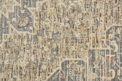 product image for Huron Gray and Tan Rug by BD Fine Texture Image 1 15