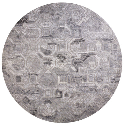 product image for Palatez Hand Tufted Light and Dark Gray Rug by BD Fine Flatshot Image 1 92