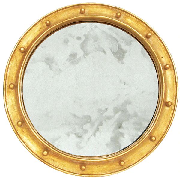 media image for federal gold leaf federal style frame w antique mirror design by bd studio 1 270