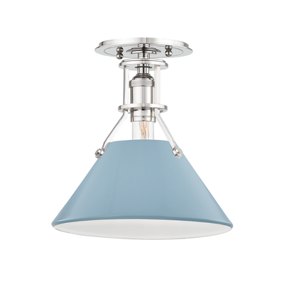 product image for painted no 2 semi flush by hudson valley lighting mds353 agb bb 5 66
