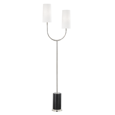 product image for Vesper 2 Light Marble Floor Lamp by Hudson Valley 81