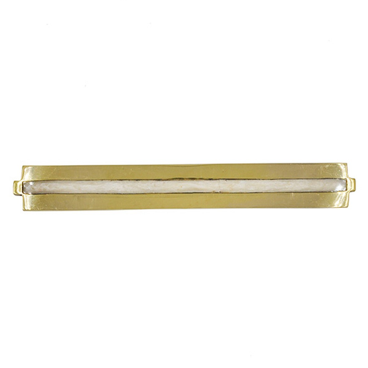 media image for Brass Long Handle with Inset Resin in Various Sizes & Colors 270