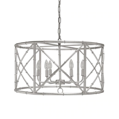 product image for six light bamboo chandelier in various colors 4 49