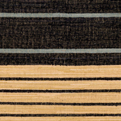 product image for Fulham Cotton Black Rug Swatch 2 Image 48