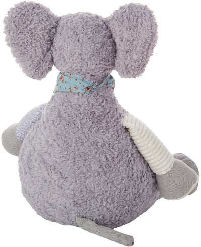 product image for Plush Lines Handcrafted Elephant Kids Grey Plush Animal 12
