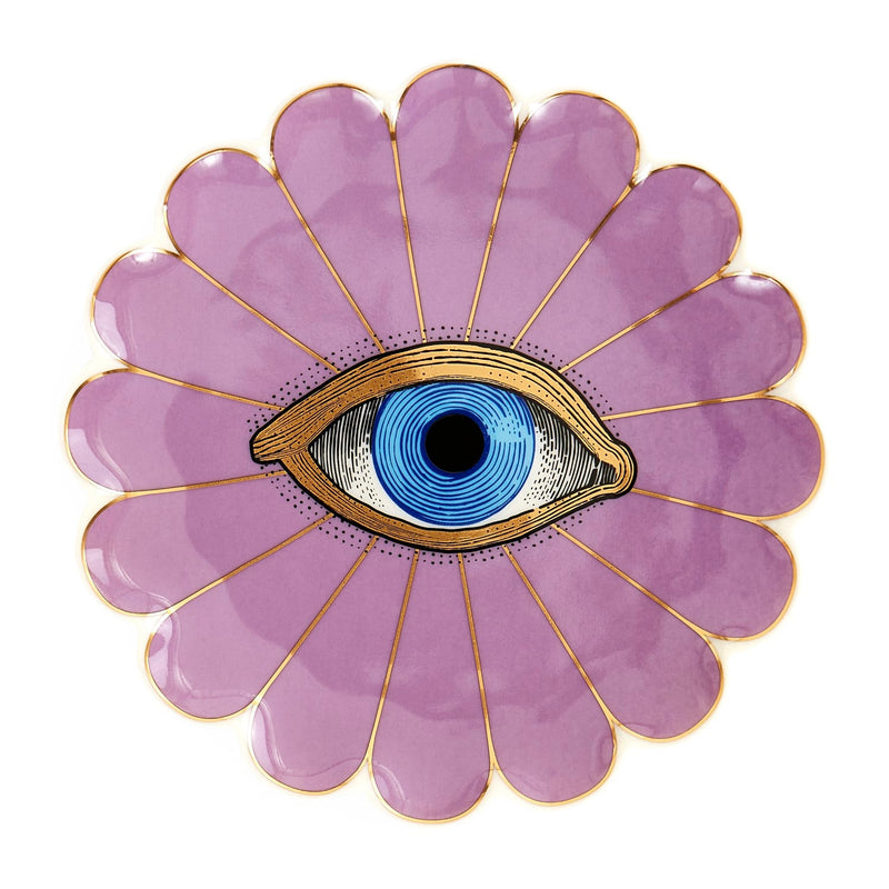 media image for Fleur Blue Purple Tray By Jonathan Adler Ja 33101 2 221