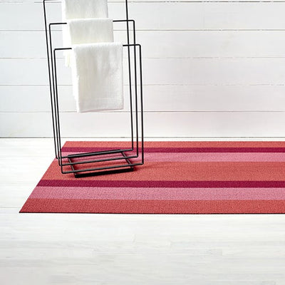 product image for bold stripe shag mat by chilewich 200126 002 7 27