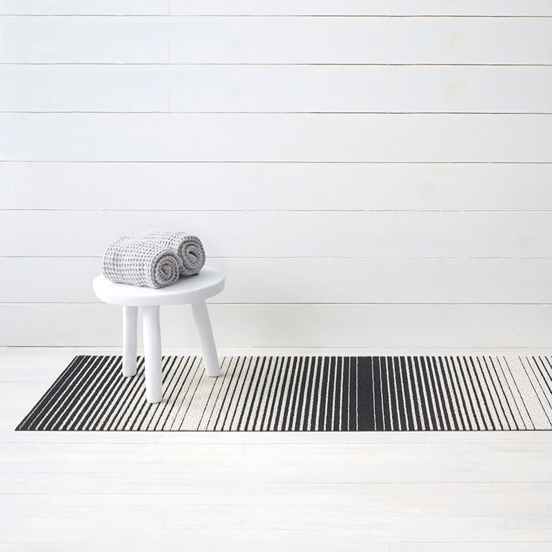media image for domino stripe shag mat by chilewich 200822 003 12 231