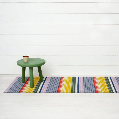 product image for pop stripe shag mat by chilewich 200826 001 3 5
