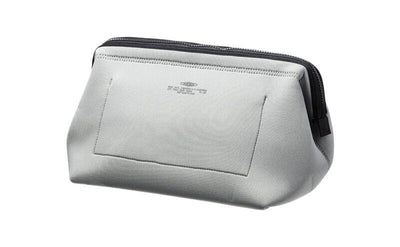 product image for wired pouch large light gray orange design by puebco 2 92