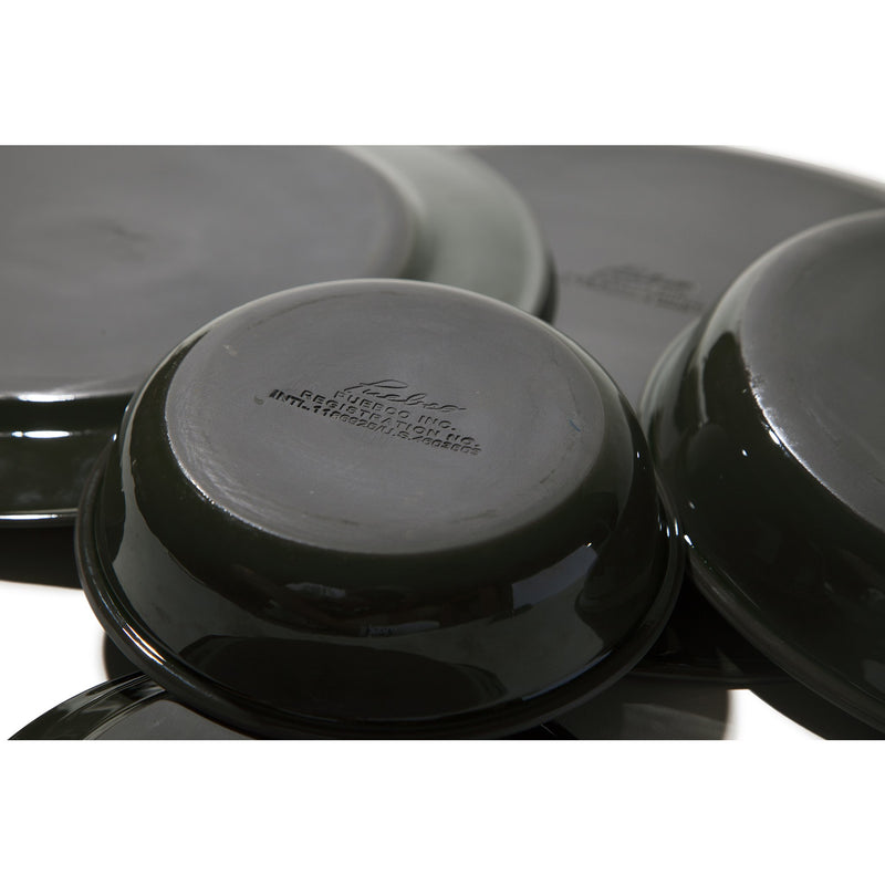 media image for forest green dinnerware 17 283