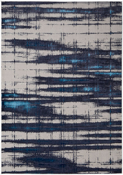 product image for Armada Abstract Blue / Ivory Rug 1 48