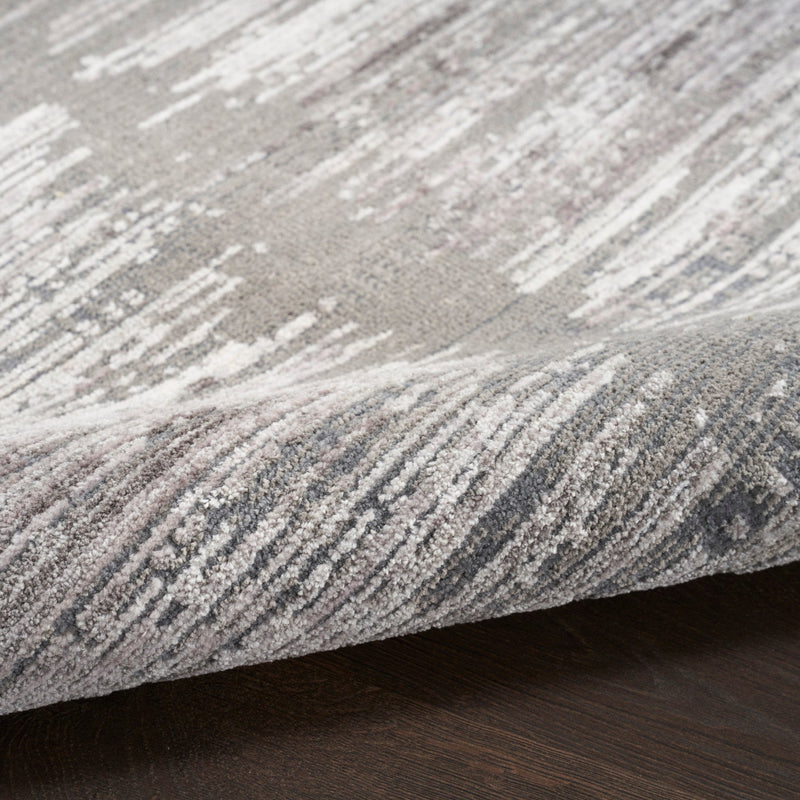 media image for Nourison Home Abstract Hues Grey White Modern Rug By Nourison Nsn 099446904560 7 278