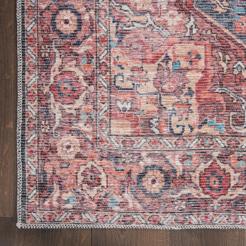 media image for Nicole Curtis Machine Washable Series Multicolor Vintage Rug By Nicole Curtis Nsn 099446164605 3 243