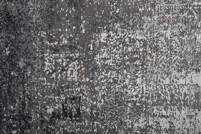 media image for Lindstra Abstract Silver Gray/Black Rug 2 219