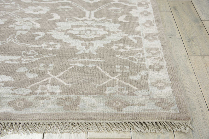 media image for elan hand knotted grey rug by nourison nsn 099446377937 5 216