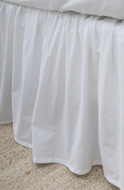 product image for Gathered Cotton Sateen Bedskirt 2 32