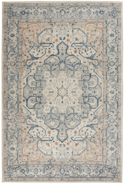 product image of malta ivory grey rug by kathy ireland nsn 099446797940 1 550