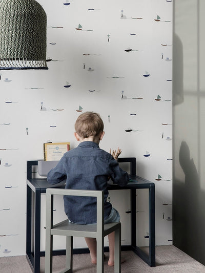 product image for Little Architect Desk in Grey by Ferm Living 85