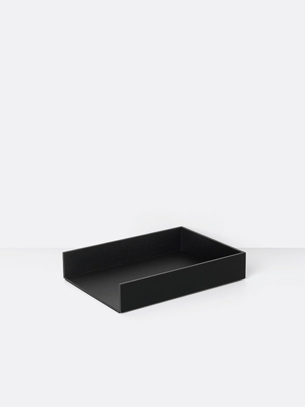 media image for Letter Tray in Dark Stained Ash Black by Ferm Living 291