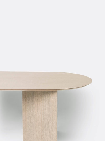 product image for Oval Mingle Table Top in Natural Veneer 220 cm by Ferm Living 46