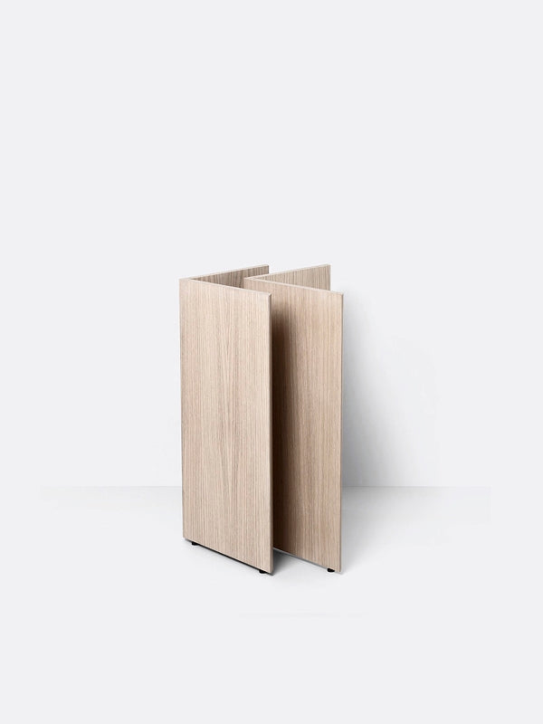 media image for Mingle Table Legs W48 in Wood by Ferm Living 280