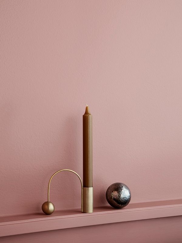 media image for Balance Candle Holder in Brass by Ferm Living 218