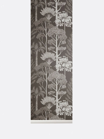 product image for Katie Scott Wallpaper in Trees Grey 0