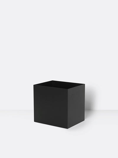 product image of Plant Box Pot in Black by Ferm Living 53
