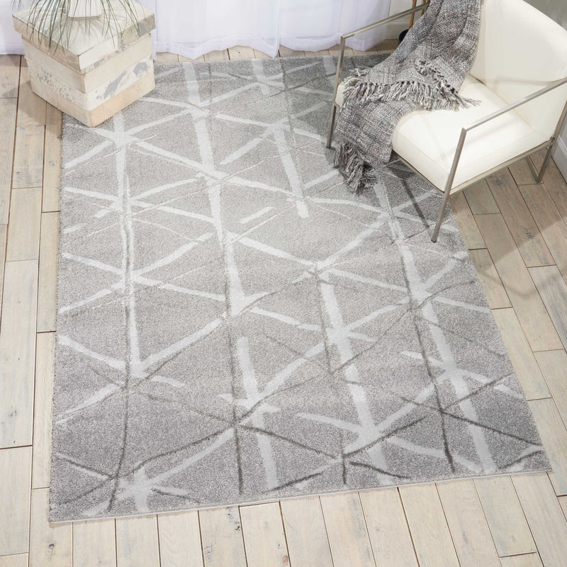 media image for ingenue silver rug by kathy ireland home nsn 099446383952 5 24