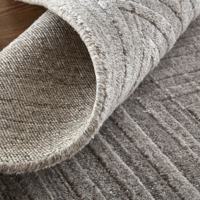 product image for Tatem Hand Woven Linear Beige/Gray Rug 3 22