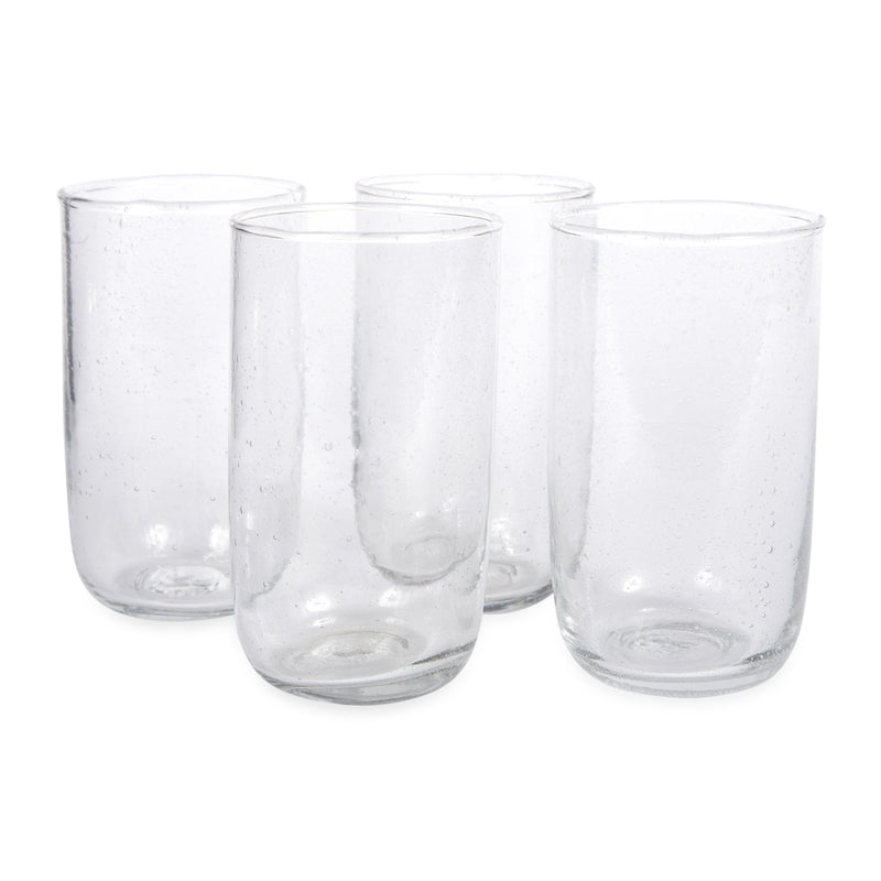 media image for Set of 4 Seeded Glassware Tall Glasses design by Sir/Madam 233