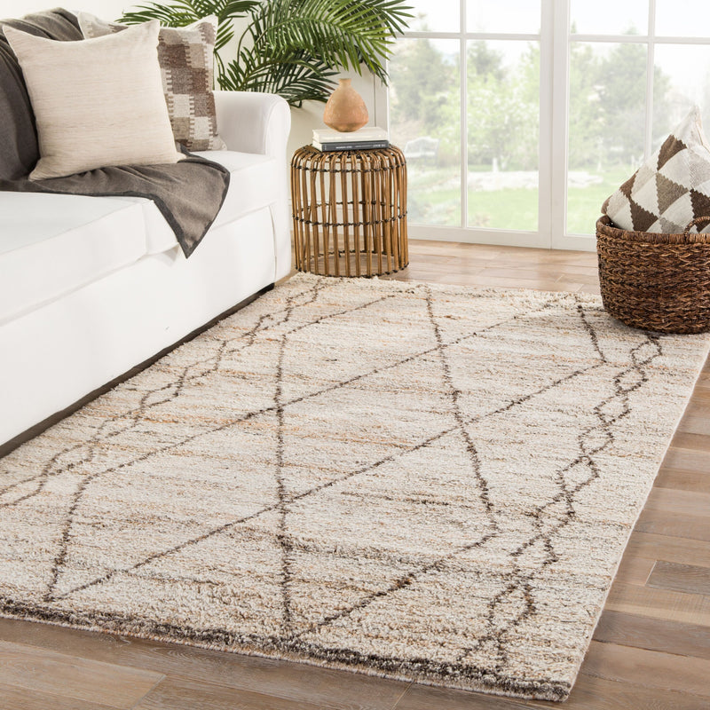 media image for kas02 murano hand knotted trellis tan brown area rug design by jaipur 2 240
