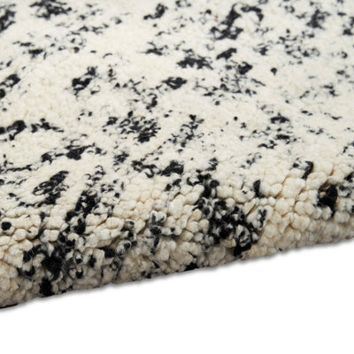 product image for Calvin Klein Billows Ivory Black Modern Indoor Rug 4 74