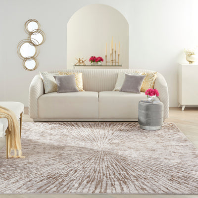 product image for metallic grey mocha rug by nourison 99446852892 redo 6 71