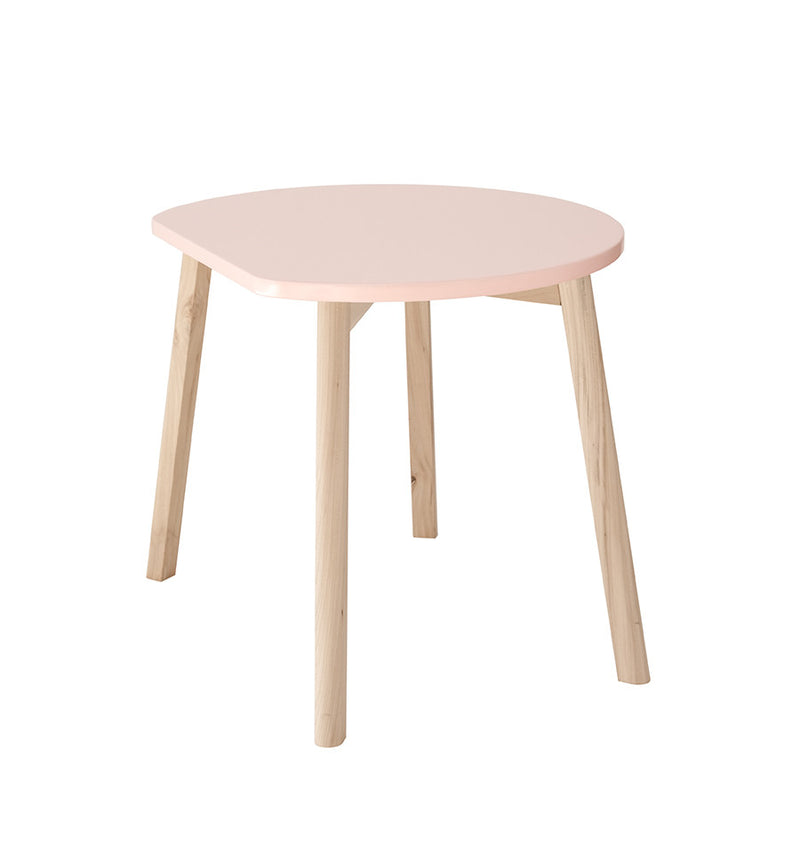 media image for half moon table in pink 1 259