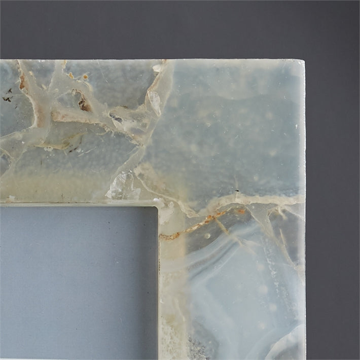 media image for Set of 2 Natural Agate Photo Frames in Gift Box Includes 2 Sizes design by Tozai 283