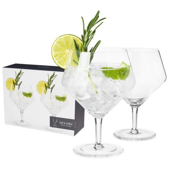 media image for angled crystal gin tonic glasses 1 251