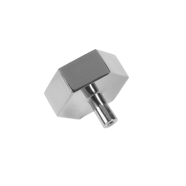 media image for Hex Hexagon Shaped Pull in Nickel Finish design by BD Studio 236