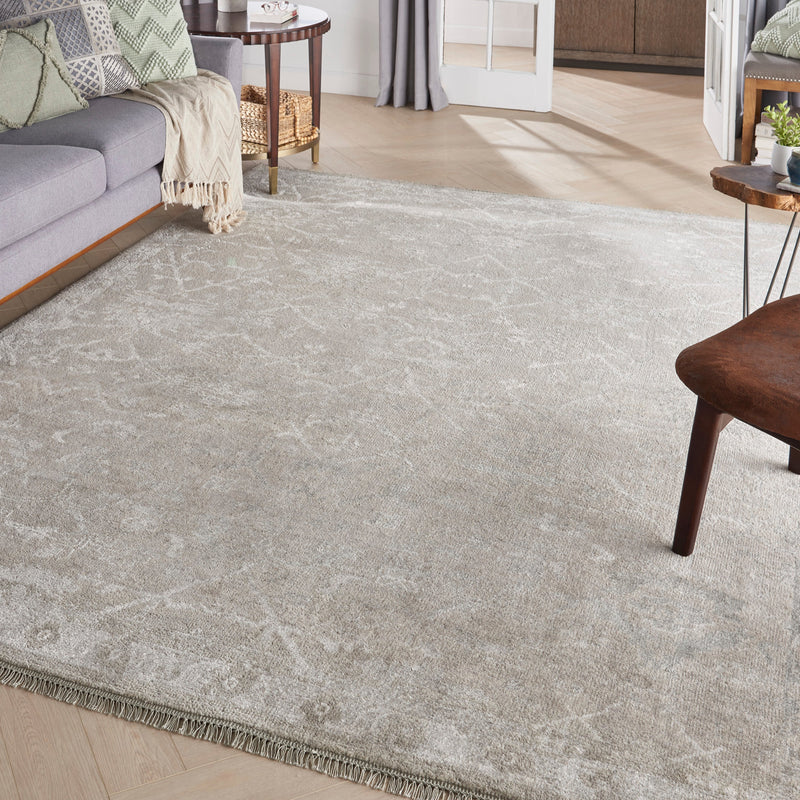 media image for elan hand knotted grey rug by nourison nsn 099446377937 8 274