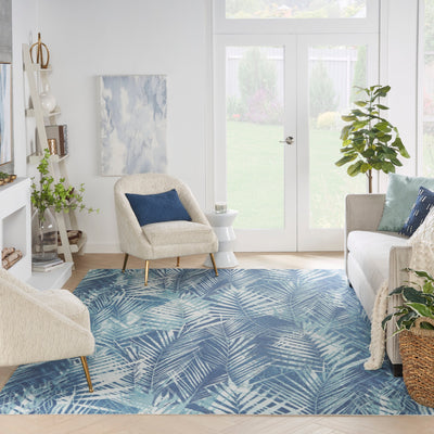 product image for sun n shade navy rug by nourison 99446894366 redo 6 37