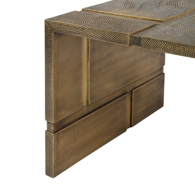 media image for Hollis Coffee Table Brass 279