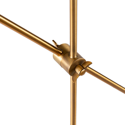 product image for Hannity HNI-001 Table Lamp in Brushed Brass by Surya 25