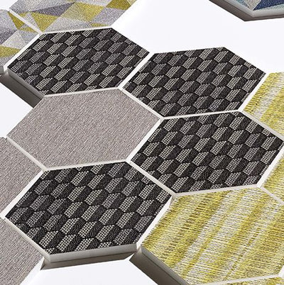 product image for Honeycomb Wallpaper in Darkgrey and Black Color by Osborne & Little 64