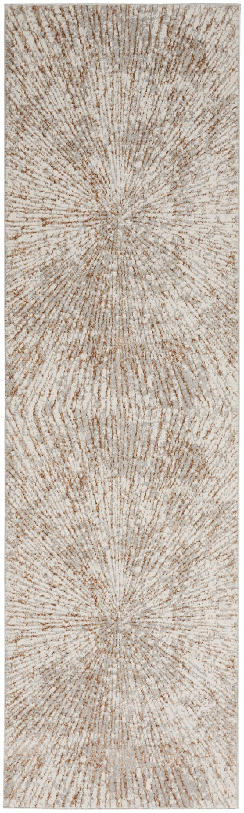media image for metallic grey mocha rug by nourison 99446852892 redo 2 262