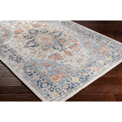 product image for Huntington Beach Indoor/Outdoor Blue Rug Corner Image 3 92