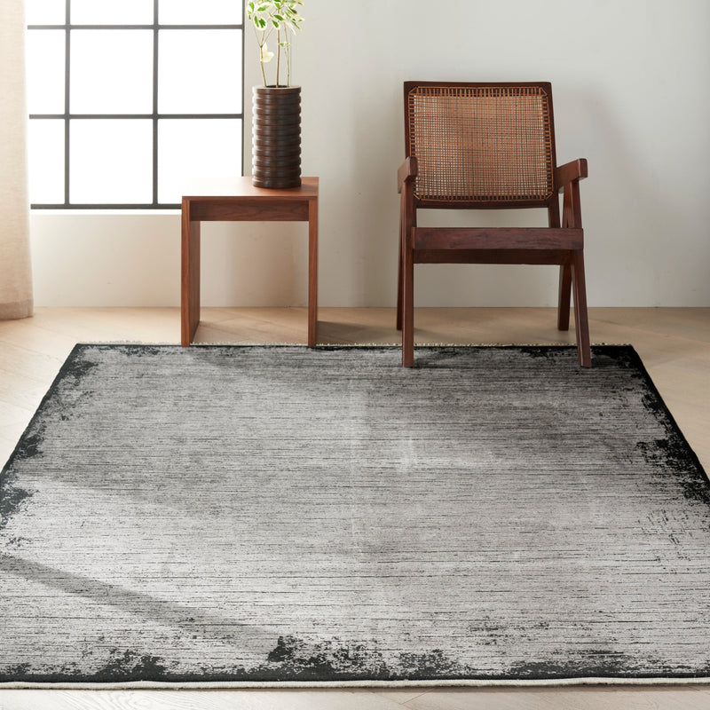 media image for balian grey black rug by nourison 99446782090 redo 3 259