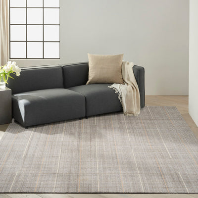 product image for Calvin Klein Architectura Grey Farmhouse Indoor Rug 9 98