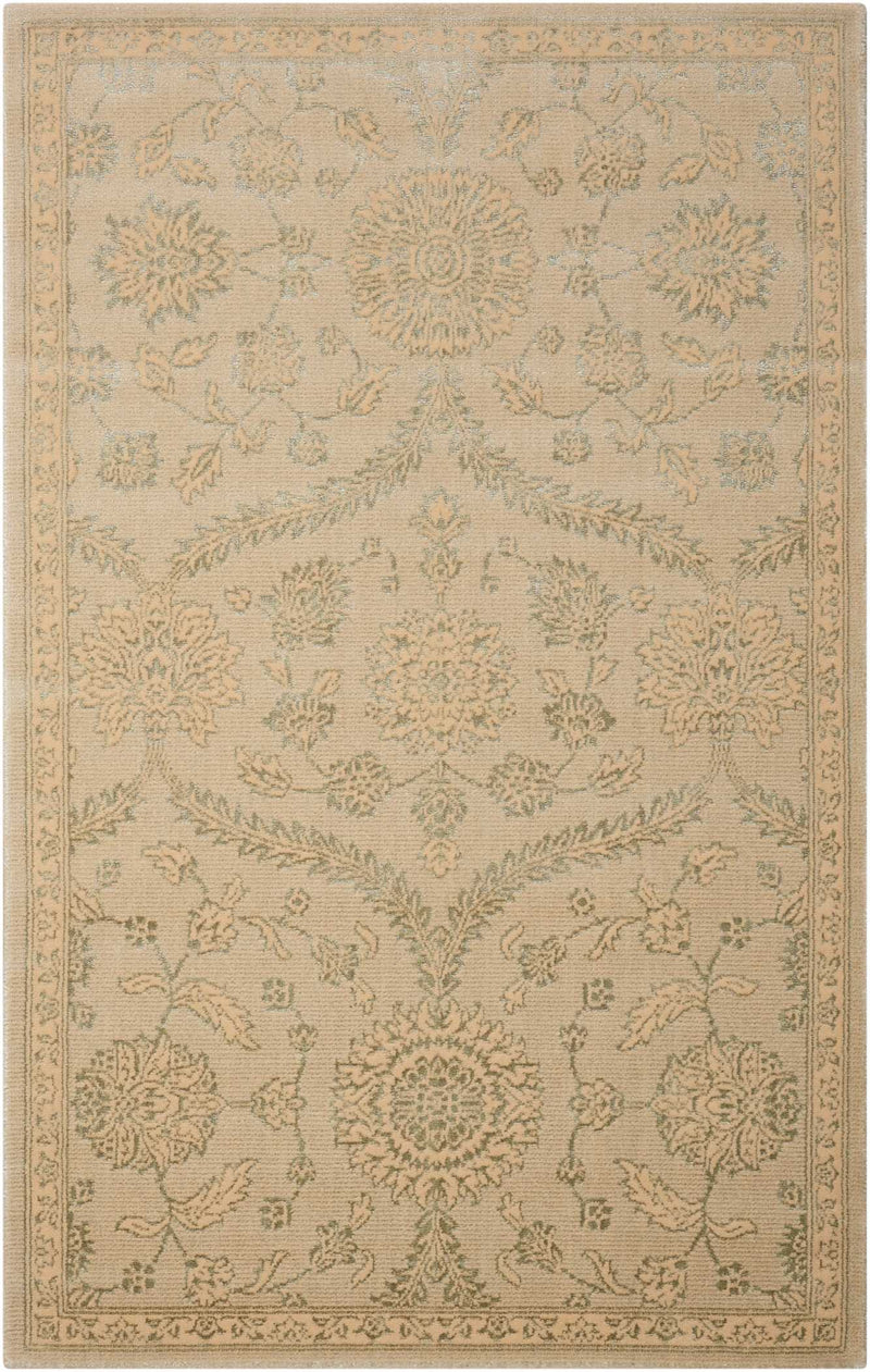 media image for luminance hand loomed cream mint rug by nourison nsn 099446194398 1 234
